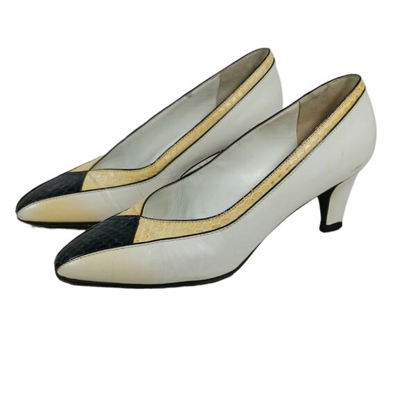 S2580 Vintage YSL Pumps size 7M - Picture 4 of 9